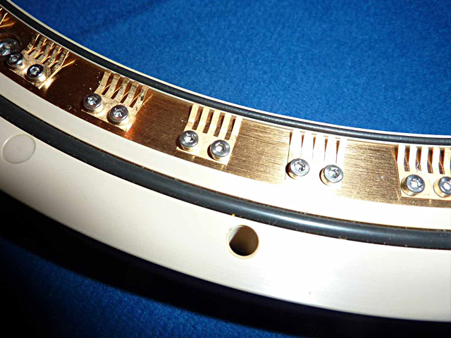 Wafer holder Single EP equipped with electrical frontside contacts.