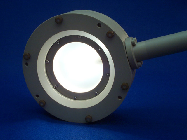 Wafer holder Single 4 IL with a built-in halogen bulb